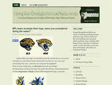Tablet Screenshot of graphicdesignsiouxfalls.com